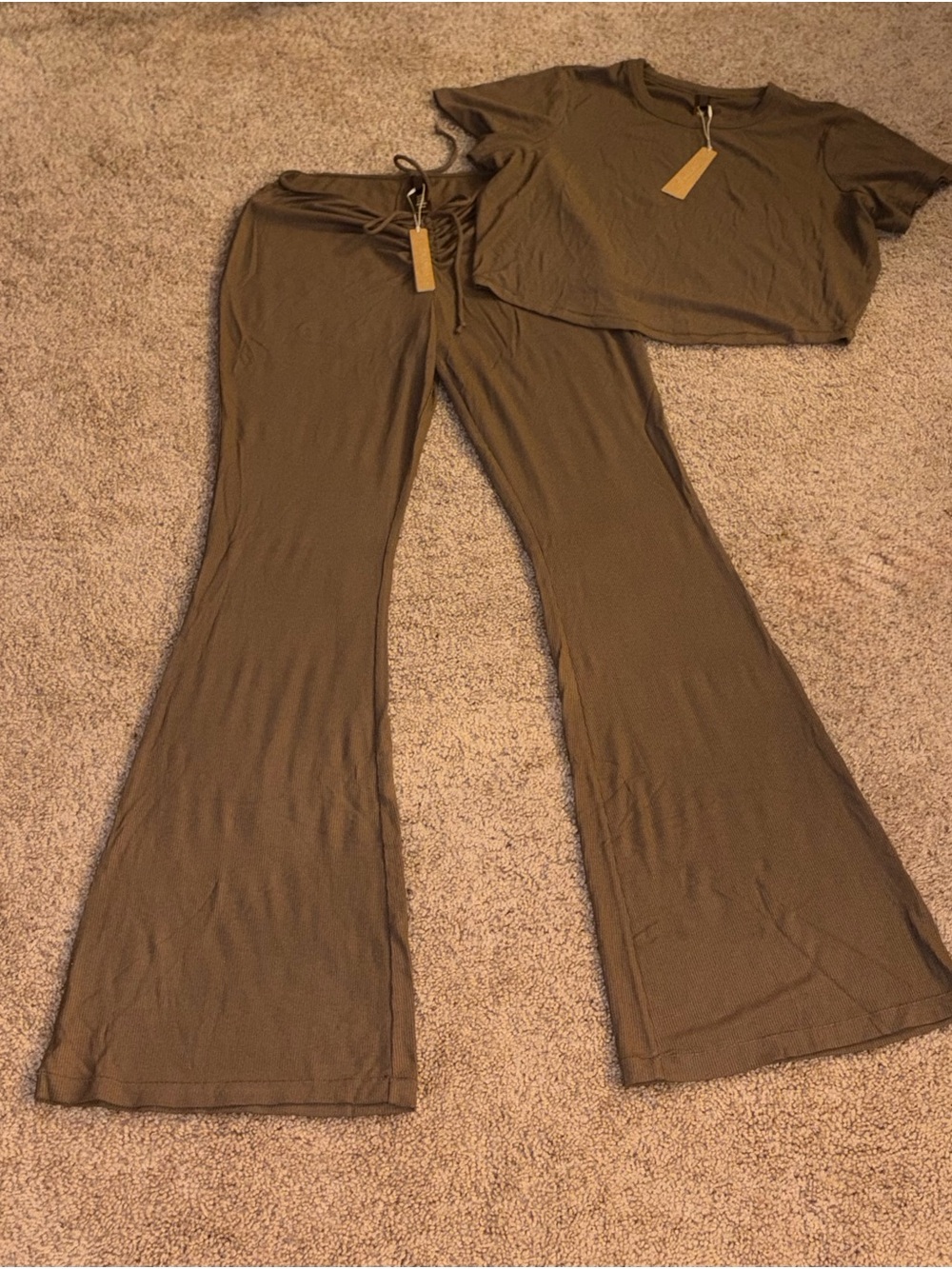 SKIMS Oxide Flare Lounge Set